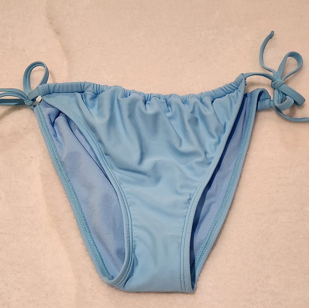Wild Fable Baby Blue Bikini Bottom Size M 8-10 - Picture 4 of 10